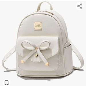 Mini pack backpack purse bowknot